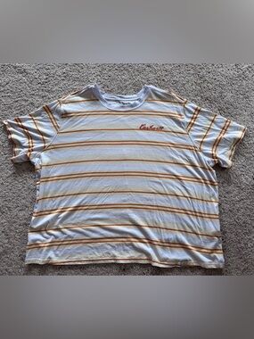 Carhartt Women’s TShirt with Orange Stripe